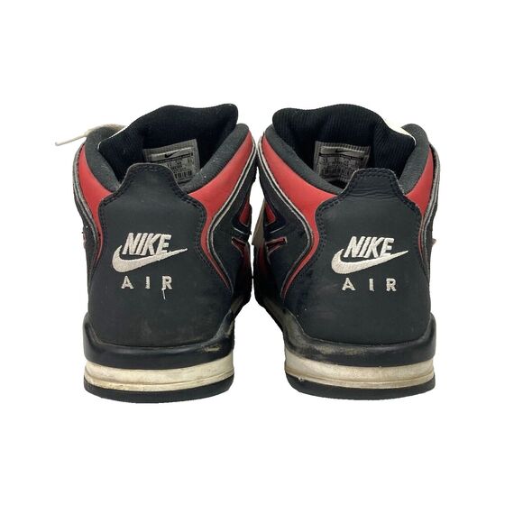 Nike Air Flight Falcon-Men\'s Sz 12 -Black/Red/White Basketball Shoes- 397204-066 main image 10